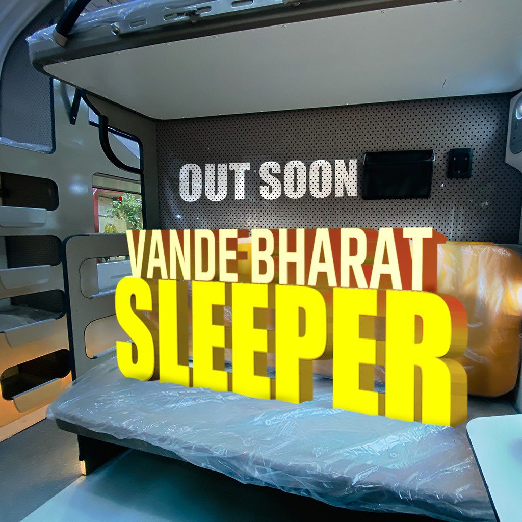 🚄 Train journey redefined with comfort, safety and innovation.✨
 
Vande Bharat Sleeper Express, features we must know!🧵👇🏻