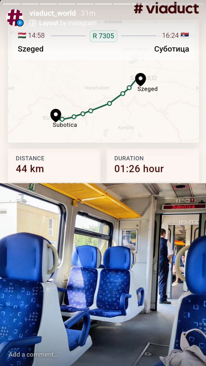 viaduct_world's tweet photo. ๐ Exploring the Balkans with the viaduct team! ๐
Curious about our adventures? Head over to our Instagram for trip reports, photos, and more: https://t.co/zhGUin3XfV ๐ธโจ
#BalkanRails #TravelByTrain #viaduct #RailJourneys #MyTrainMap https://t.co/6iP1axA1oS