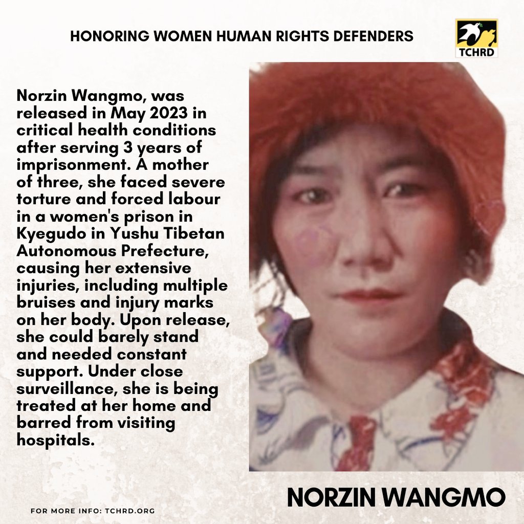 AyushiGupta_in's tweet photo. Tibetan women political prisoners who have bravely stood up against human rights abuses perpetrated by Chinese Govt inside Tibet

They are symbols of resistance against China's oppressive regime in Tibet
#TibetanDemocracyDay #DemocracyForTibet
@SolomonYue
@HKokbore @NoCCPGenocide https://t.co/cAC4cYzif7
