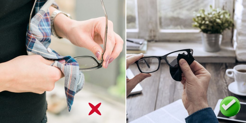 Nunca limpies tus #gafas con pañuelos de papel, servilletas o el borde de la camiseta o el jersey, te puede salir muy caro !! 
Solución: ven y pídenos una gamuza
#FelizLunes #FelizSemana