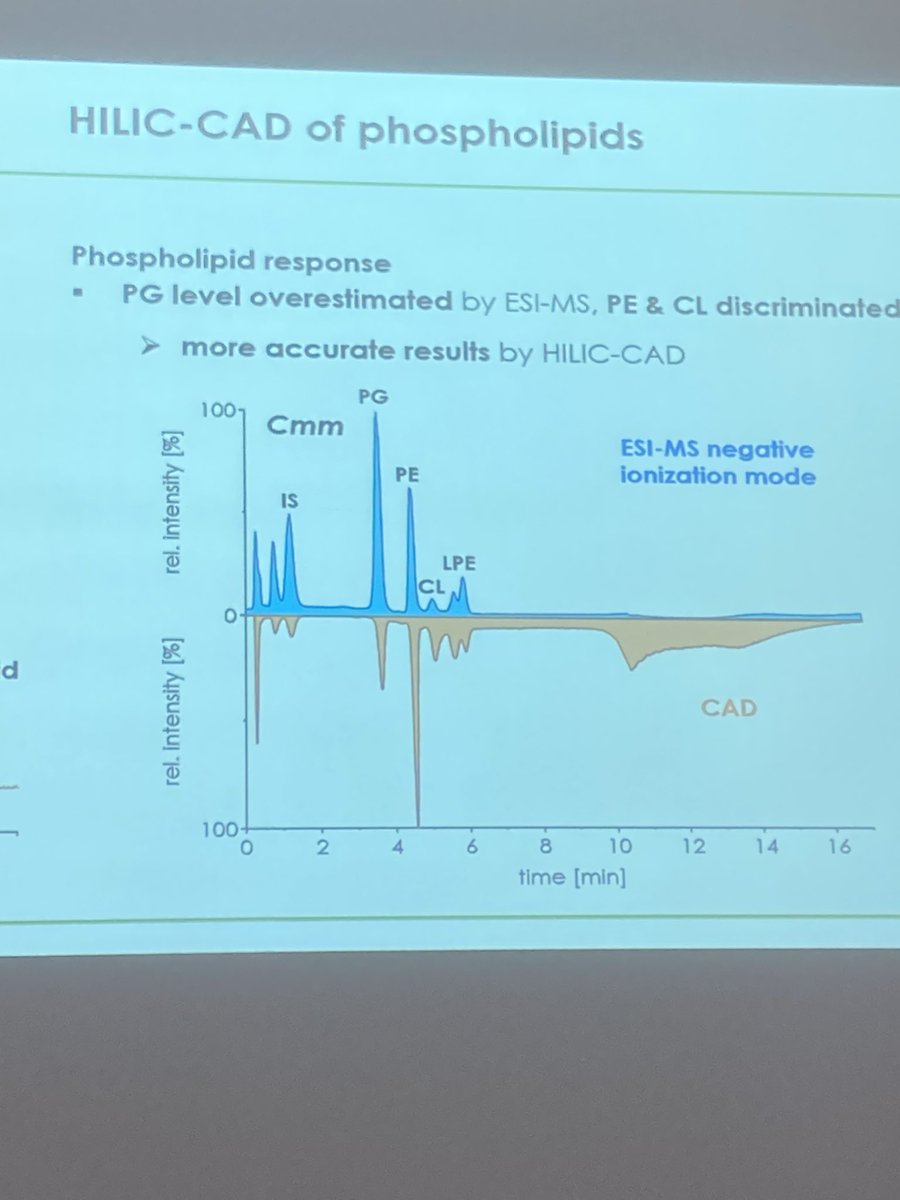 Next talk on bacterial lipidomes by Heiko  Hayen. Interesting insights on lipid diversity and lipid isomers. <a href="/lipidmaps/">LIPID MAPS</a> @AvantiLipids <a href="/LabShevchenko/">Shevchenko Lab</a> <a href="/LipidomicsSI/">Lipidomics Standard Initiative (LSI)</a> <a href="/Ahrends15/">Lipidomics.at</a>