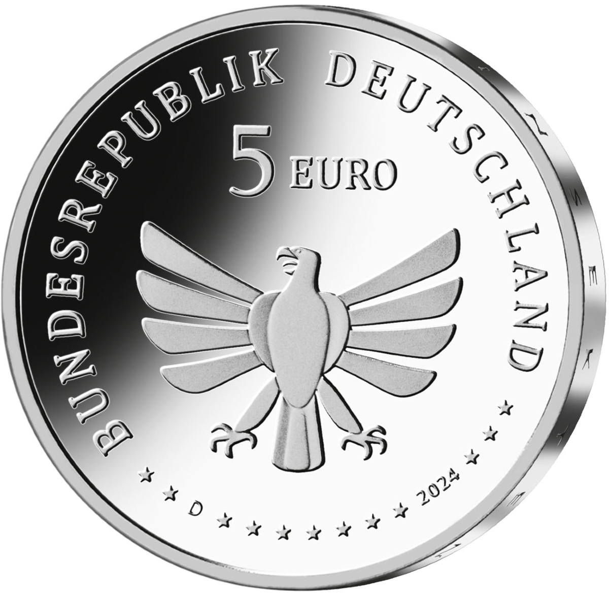 The 8th coin in the German Mint's 'Wonderful World of Insects' series depicts the Stag Beetle! Previous coin releases include the ladybird, species of butterfly, grasshopper and bee 🦋🐝🐞🪲