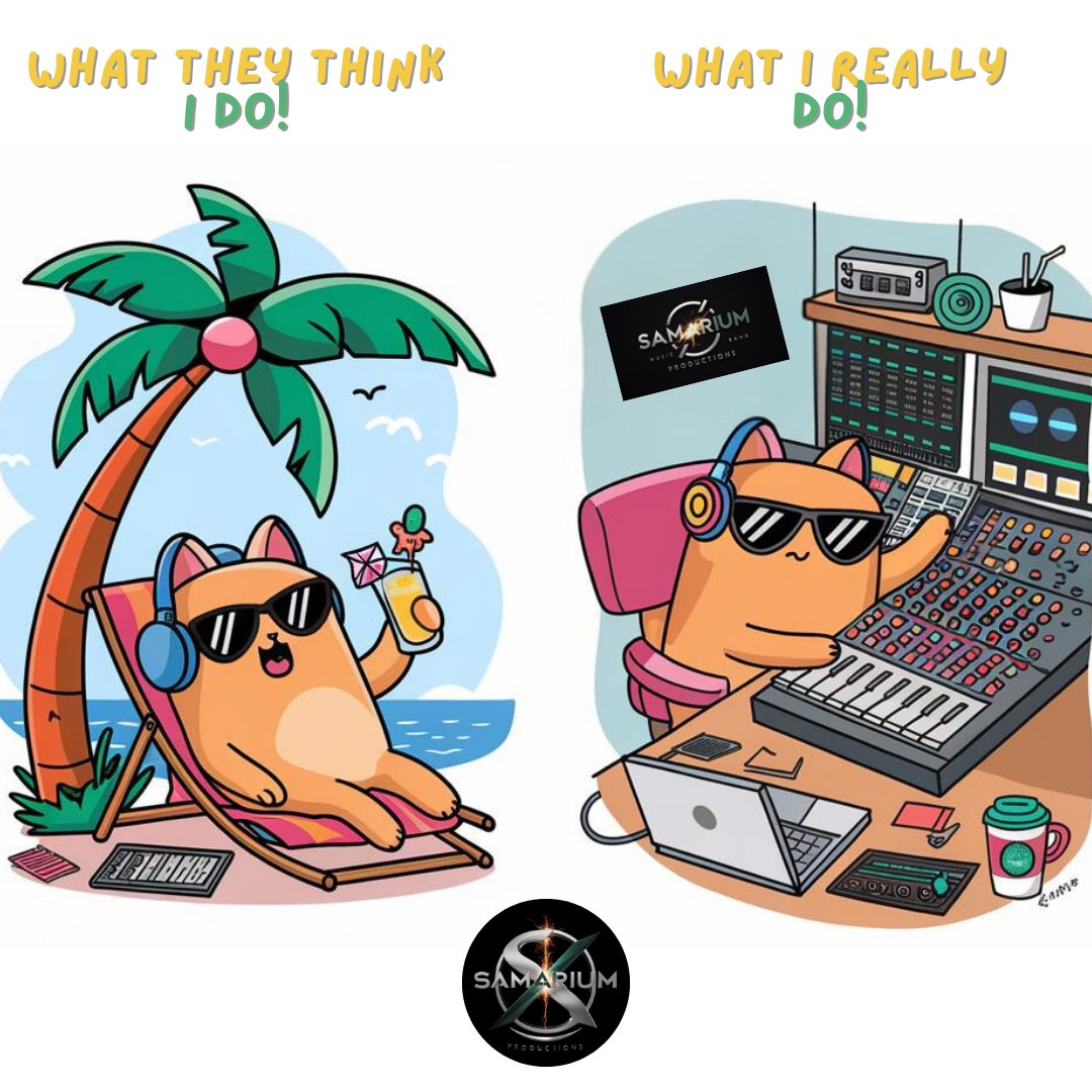 SamariumProject's tweet photo. 🎶 Back to the grind! Happy back-to-school season! 📚✌️ Even though we artists, musicians, composers, producers, and content creators never really stop, right? Haha! 🎧😸
#backtoschool #musicproducerlife #creativejourney #cat #musicmaker #artistlife #contentcreator #musician https://t.co/Cif2Kp078Z