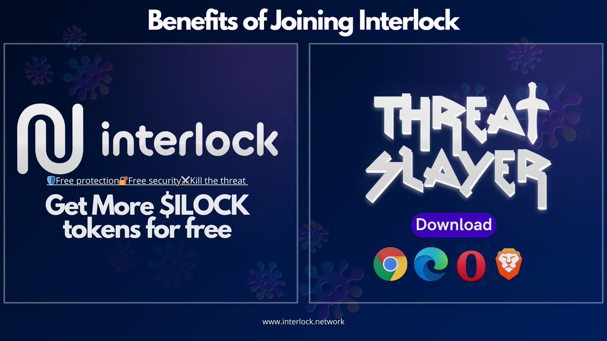 MobWeth's tweet image. Hallo Fams! #ThreatSlayer 

What are you looking forward to in September?

I think Stay tuned to @Interlockweb3 for more information on the official launch, exclusive features, and how you can be a part of this digital security revolution.

#Interlock $ILOCK #Web3 #Cybersecurity