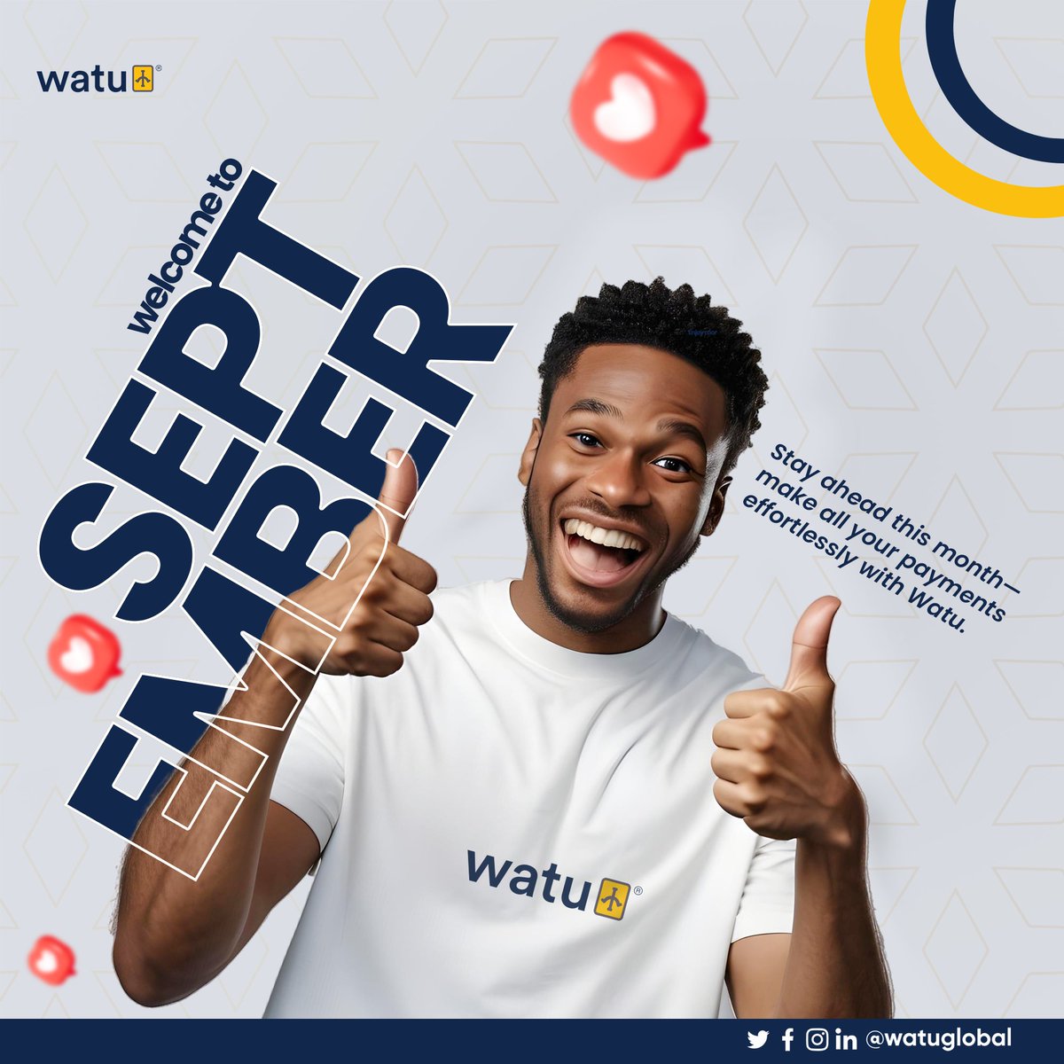 watubank's tweet photo. Welcome to the month of September! https://t.co/uVa9SeXkB2