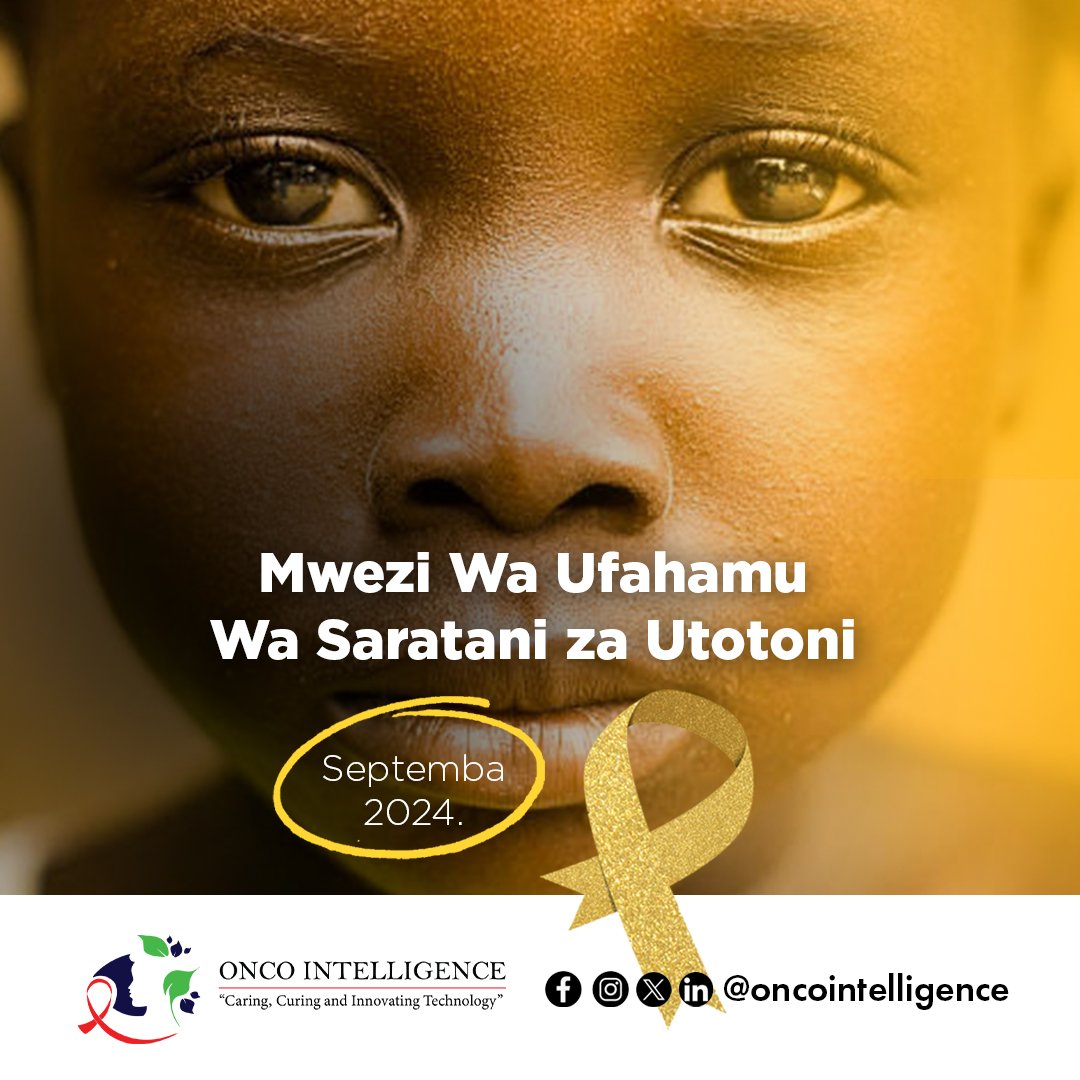 oncointelligenc's tweet photo. Mwezi wa Dhahabu umefika 🎗️🌍
#Septemba ni Mwezi wa Ufahamu wa Saratani za #Utotoni na inawakilishwa na utepe wa dhahabu
Kwa pamoja tunapaza sauti zetu ili watoto wote walio na saratani wanufaike na #matibabu, #matunzo na #usaidizi bora zaidi
#GoldSeptember2024
#LightItUp https://t.co/BDeuSboc8c