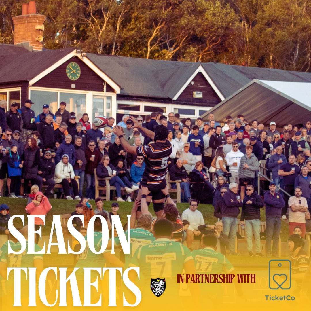 𝗦𝗲𝗮𝘀𝗼𝗻 𝗧𝗶𝗰𝗸𝗲𝘁𝘀 🎟️

Season Tickets now available on our website for the 2024/25 <a href="/Champrugby/">Champ Rugby</a> season in partnership with <a href="/TicketCoUK/">TicketCo UK (Moved to @TicketCo)</a> 

Season Tickets at £140 include:

✅ 11 <a href="/Champrugby/">Champ Rugby</a> Matches
✅ 3 <a href="/premrugby/">PREM Rugby</a> Cup Matches

🔗 caldyrugbyclub.com/buy-tickets-me…

#JoinTheJourney