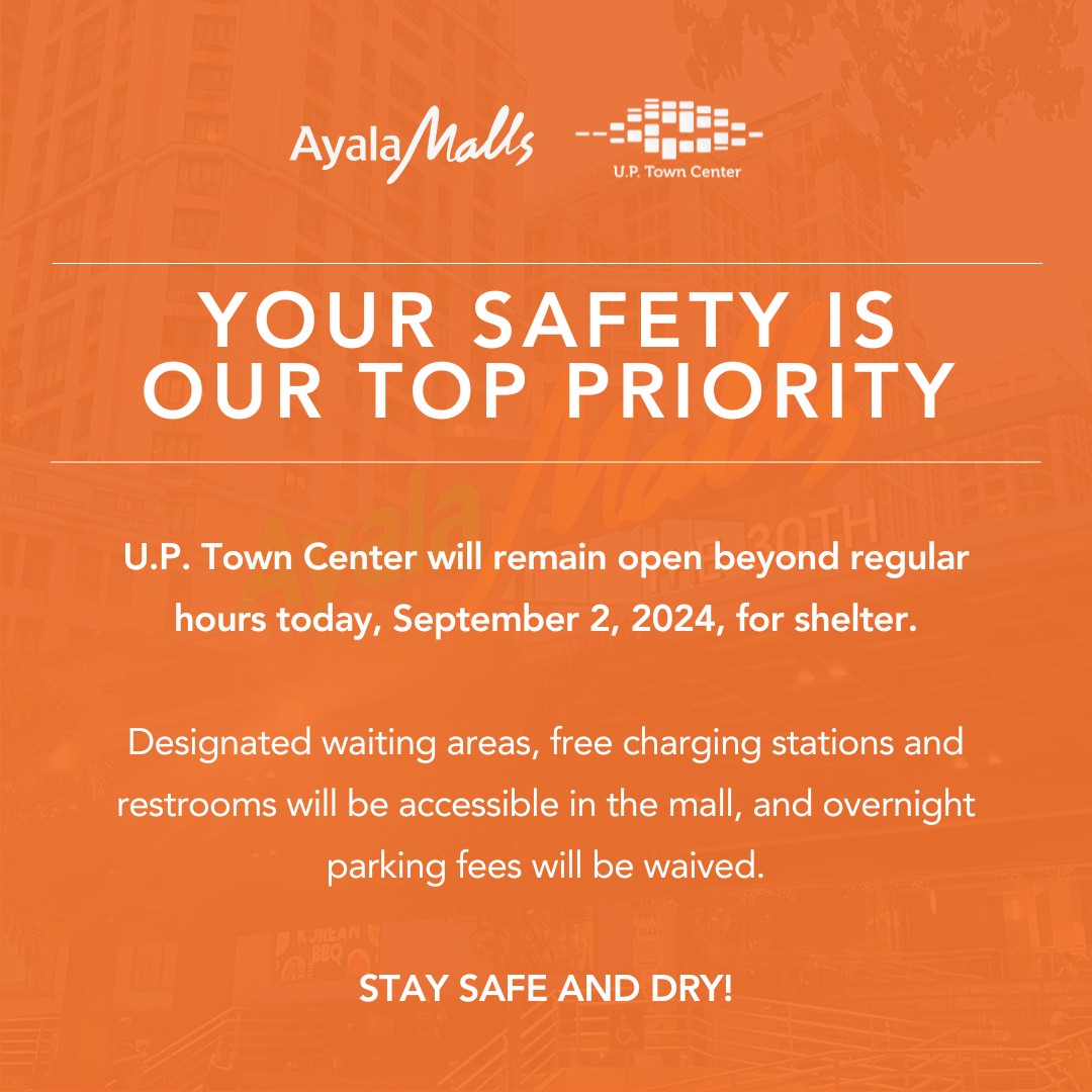 QCGov's tweet image. Public Service Advisory❗️

Magtatalaga ng waiting areas ang ilang mga mall sa lungsod para sa mga QCitizen na nangangailangan ng pansamantalang matutuluyan dahil sa ulan at matinding baha bunsod ng bagyong #EntengPH.