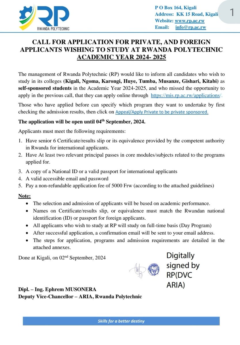 Rwanda Polytechnic tweet media