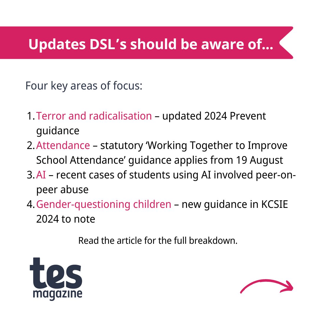 Tes Safeguarding tweet media