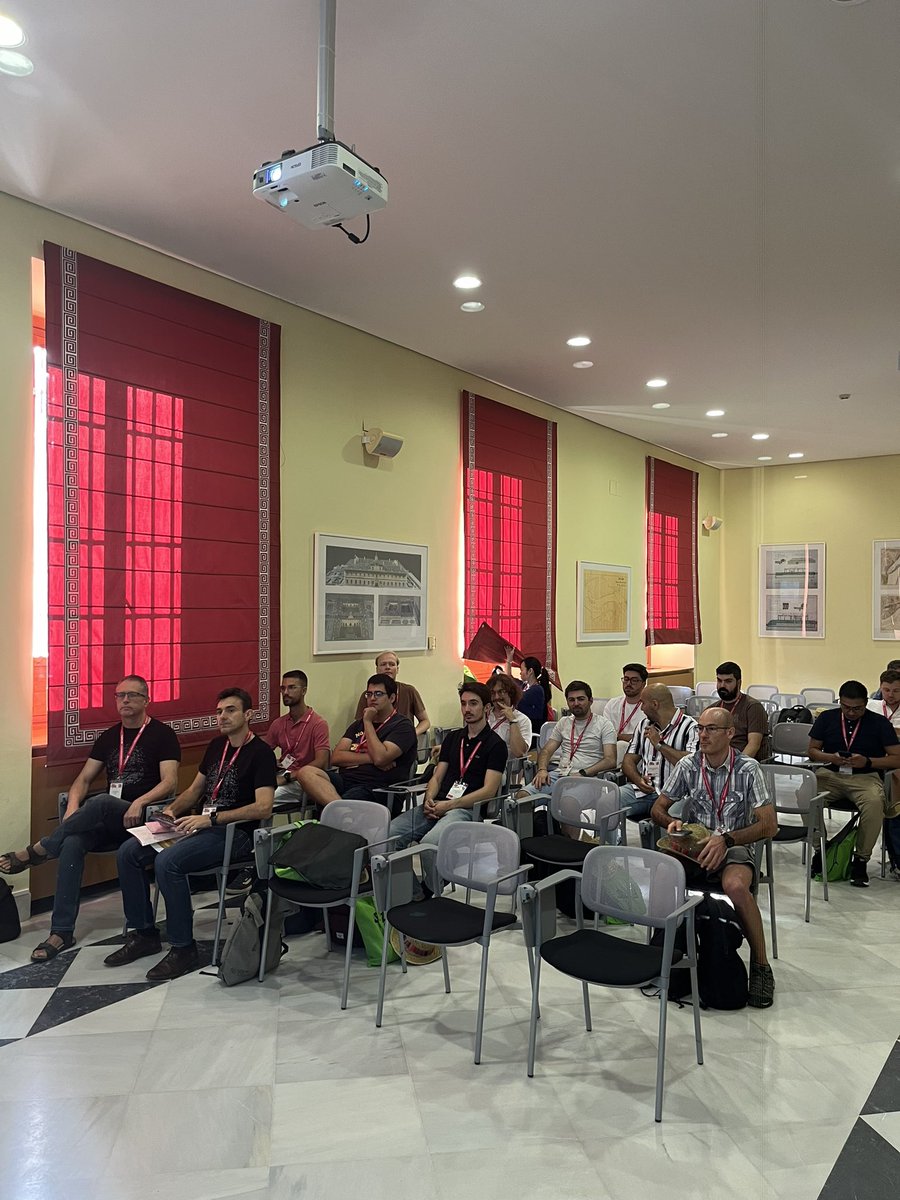 sfla2024oreto's tweet image. This is how we inaugurated #SFLA2024. A week of work, research, collaboration and above all, a lot of #fuzzy_logic begins.