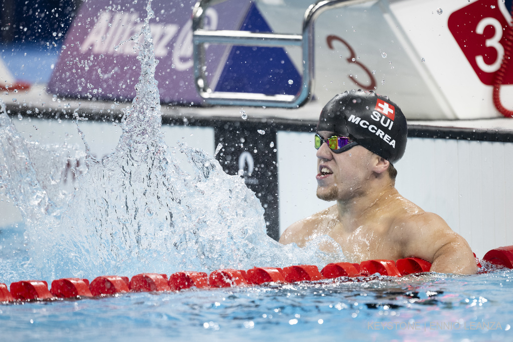 Swiss Embassy UK (@swissembassyuk) on Twitter photo Huge congratulations to 🇨🇭 swimmer and <a href="/bournemouthuni/">Bournemouth Uni</a> student Leo McCrea for winning gold in the SB5 100m breaststroke final at the #Paris2024 Paralympic Games!
Leo’s was one of three gold medals the #SwissParalympicTeam won on Sunday 🥇🥇🥇 Huge congratulations to 🇨🇭 swimmer and <a href="/bournemouthuni/">Bournemouth Uni</a> student Leo McCrea for winning gold in the SB5 100m breaststroke final at the #Paris2024 Paralympic Games!
Leo’s was one of three gold medals the #SwissParalympicTeam won on Sunday 🥇🥇🥇