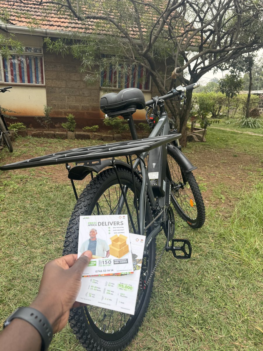 BrianGeorgeKE's tweet image. I am filming this Electric Bicycles episode for #NTVTechover in Nairobi and Jorgs Mbugua the founder of @Ebikes_Africa tells me for just KES 15, you get it fully charged and it lasts 80kms🤯😳! 

How much do you spend on daily commuting?
