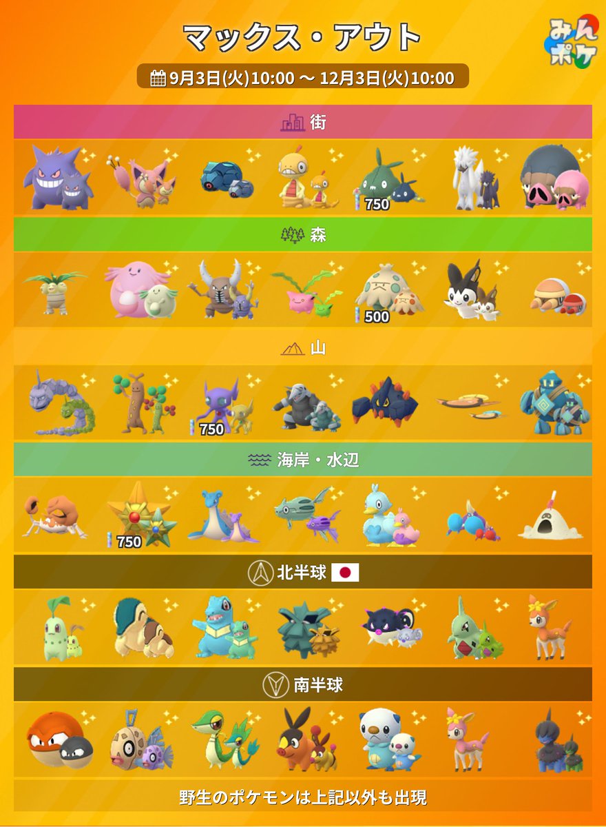 マックス・アウト シーズン】 ⚡開催期間 9月3日(火)10:00〜12月3日(火