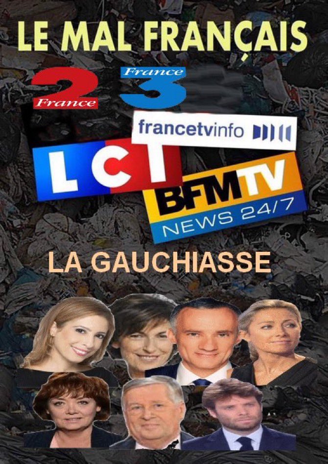 Open bar pour l’extrême gauche ce matin 
Manque plus que les petits fours et le café. 
Allô l’ <a href="/Arcom_fr/">Arcom</a> , vous dormez.?