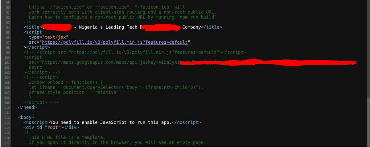 r007User's tweet image. Found a leaked Google Maps API key on REDACTED Nigeria website! 😲 Good news: the developer had restrictions in place, so unauthorized usage was blocked.🔐
#APISecurity #WebHacking