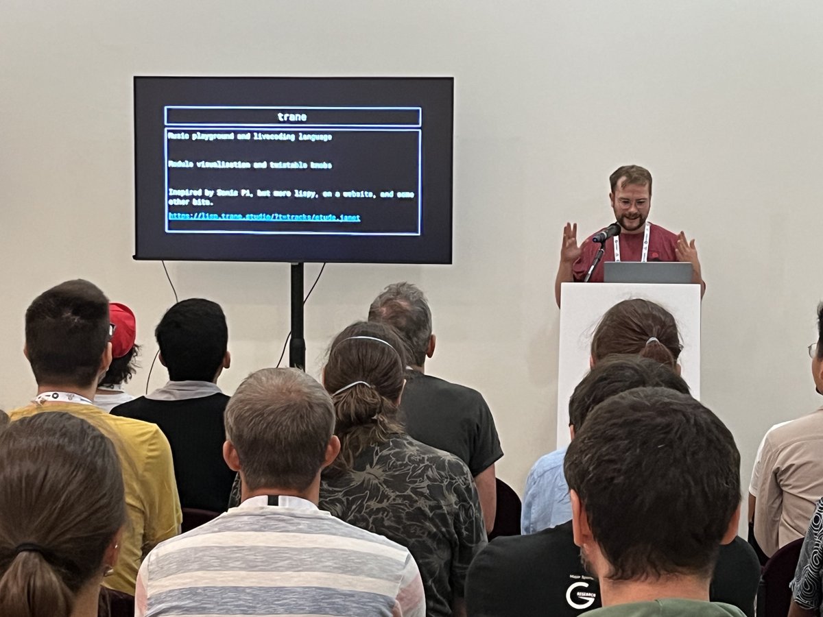 George Ash talks about Musical Janet on the Web with Janet at FARM 2024!