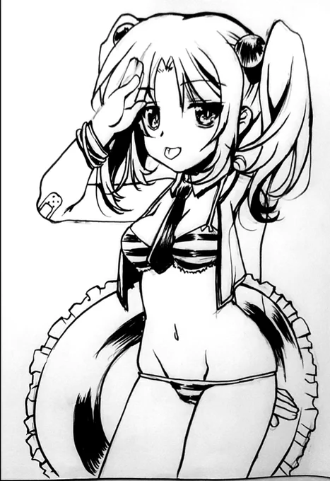 最近描いてた #病室らくがき の加工のコツがわかったので色々上げ直し(3/4)

●ナデシコ ルリルリ
● #しかのこ  猫山田さん
●【非公式】鉄球姫エミリー・ビキニアーマー(八薙さんホントにすいません)

……………びっくり!
4ページ目が無い!(汗) 