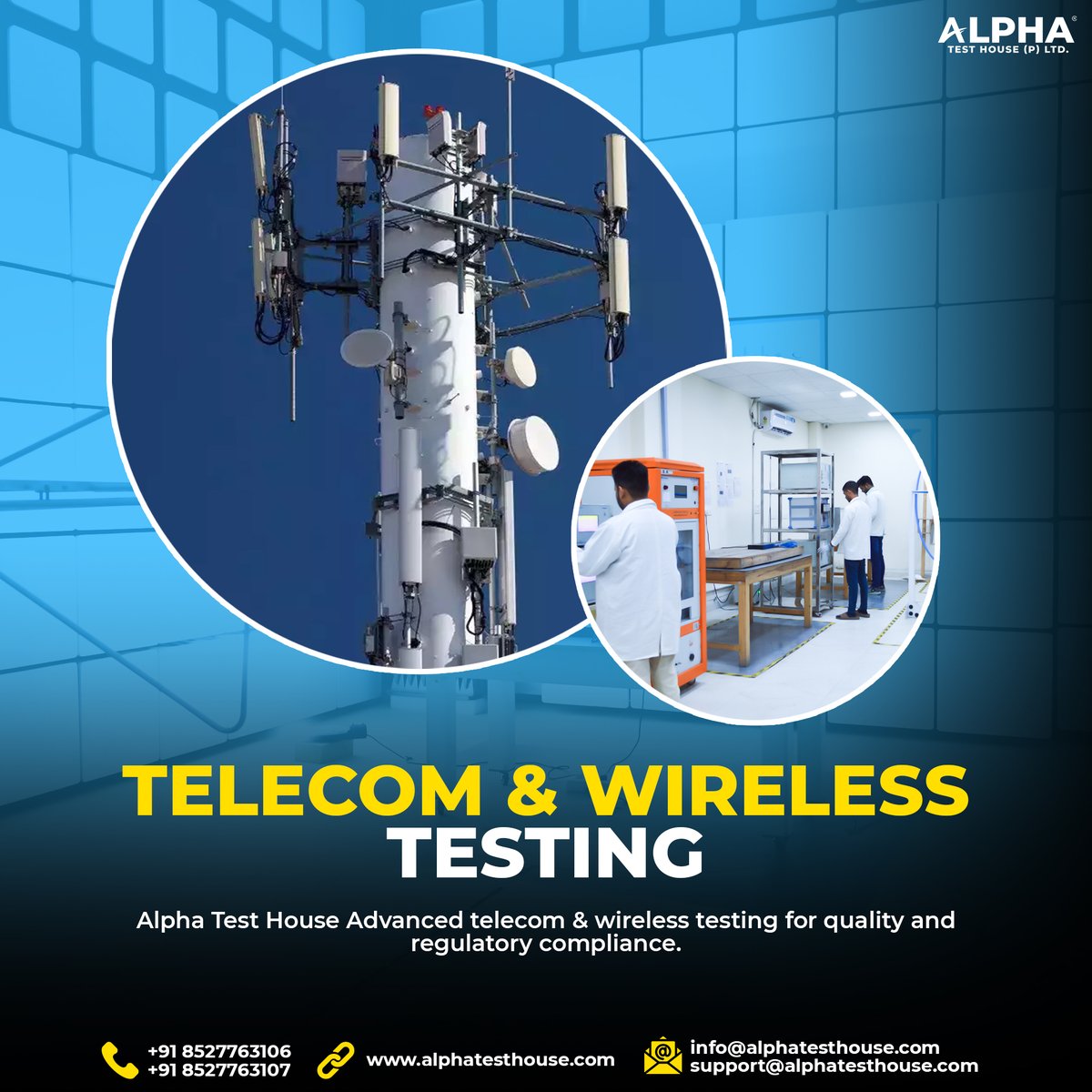 AlphaTestHouse's tweet image. Alpha Test House Advanced telecom &amp;amp; wireless testing for quality and regulatory compliance.
@AlphaTestHouse