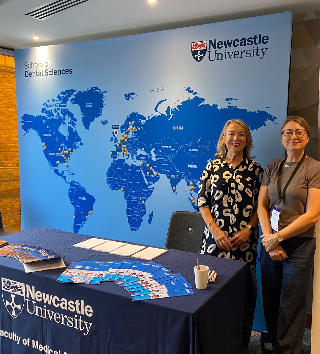 A warm welcome to all attendees visiting Newcastle for the BSODR Annual Scientific Meeting this week! #BSODR2024 #DentalResearch