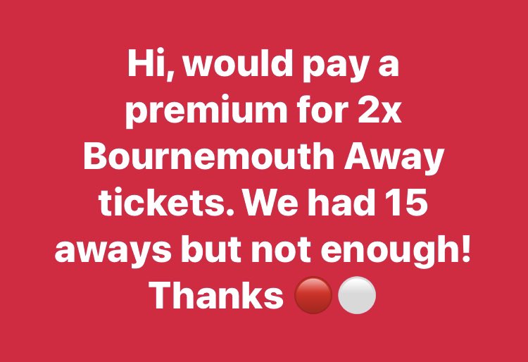 #SaintsFC <a href="/sfcawaynumbers/">Southampton Away Followings</a> <a href="/_SAT_with_Nick_/">Saints Away Travel with Nick</a>  Thanks! Comment, follow and DM if you can help. 🔴⚪️
