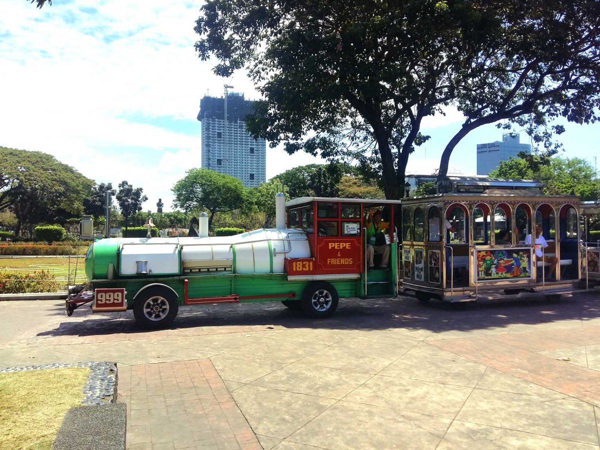 iopphilippines's tweet photo. Manila, Philippines. Things to do in Manila. Take a tour of Rizal Park on the Pepe and Friends train. A fun Manila city tours experience. Castillon tours also do carriage and bridal tours. 😃
#thingstodoinManila #ManilaPhilippines #pepeandFriendstrain #Rizalpark #Philippines #IOP https://t.co/uDCGz6sj0o
