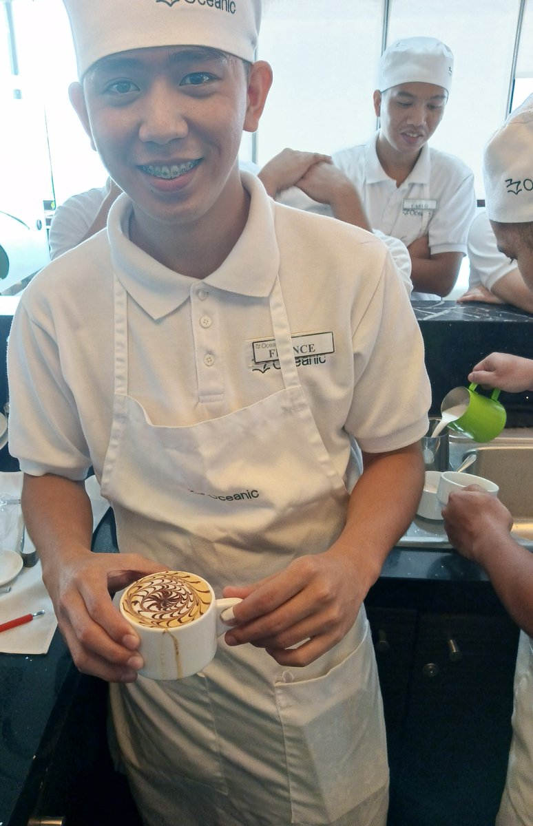 Oceanic_MS's tweet photo. ☕ 🚢 Barista Training at the Oceanic Hospitality Training Centre!
Last Saturday, our Cadets took their skills to the next level at our Oceanic Hospitality Training Centre in Manila, during our Barista training session. 🌊☕
Contact us at: culinary@oceanic-services.com https://t.co/04VmydvRr0