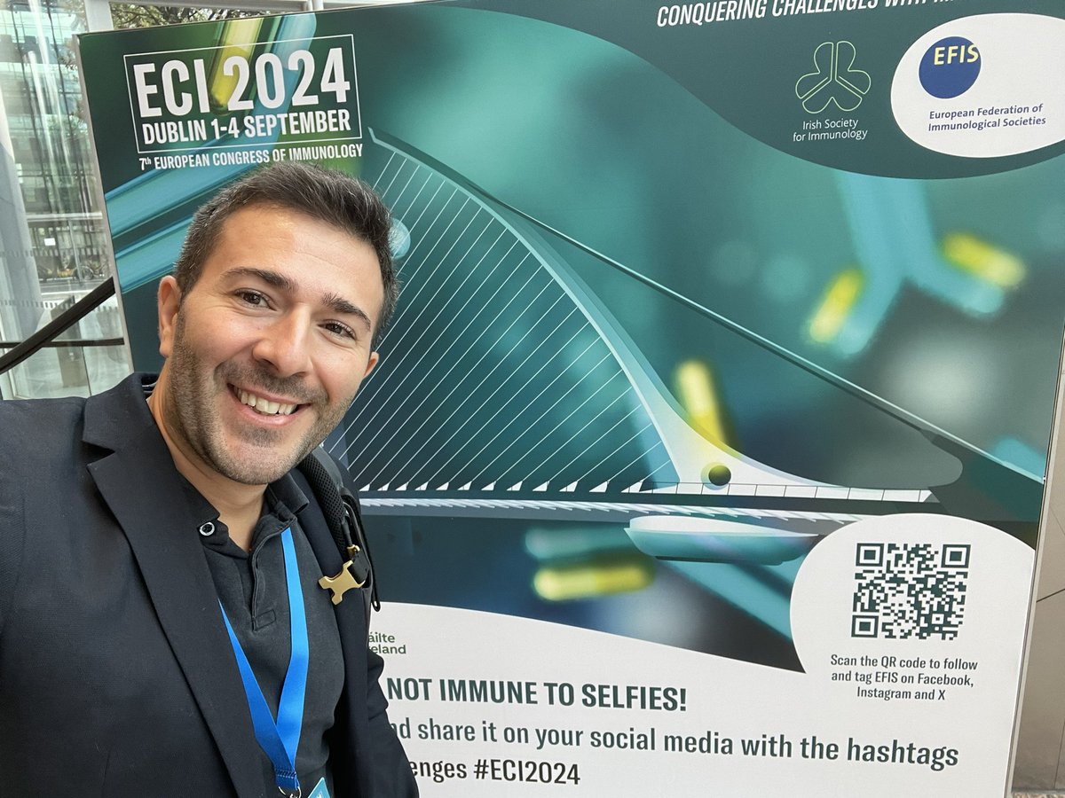 Ready for 3 days of exciting science at #ECI2024 in the lovely city of Dublin 🇮🇪🍀 Can’t wait to see new developments in Cancer Immunotherapy!!
