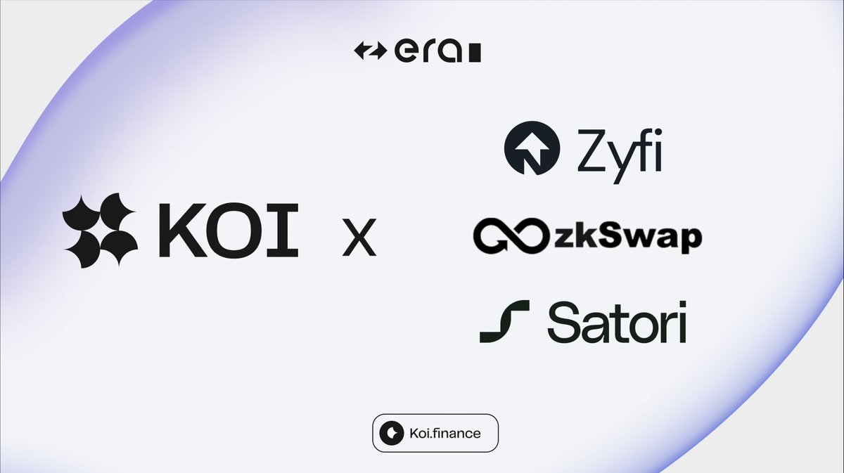 Koi Finance (∎, ∆) tweet media