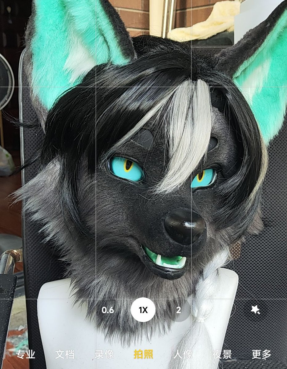 高饱和薄荷绿
#fursuit