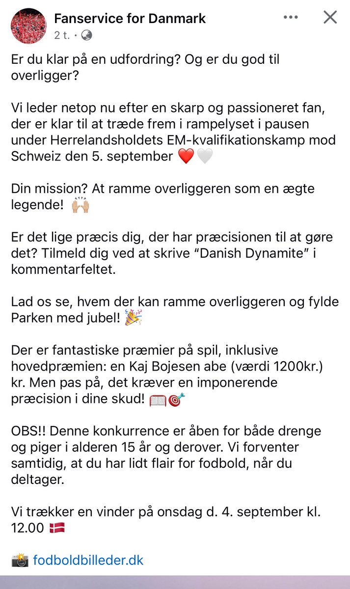 DBU har alle muligheder for at gøre pauseunderholdningen til en større ting. Trods udsolgt stadion i flere år, så spises publikum fortsat af med underholdning og præmier på niveau med divisionskamp..