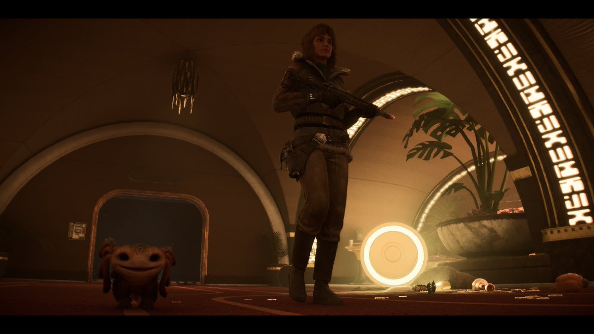YeahImGarrett's tweet photo. Kay &amp; Nix. #StarWarsOutlaws https://t.co/IXUxKFypVx