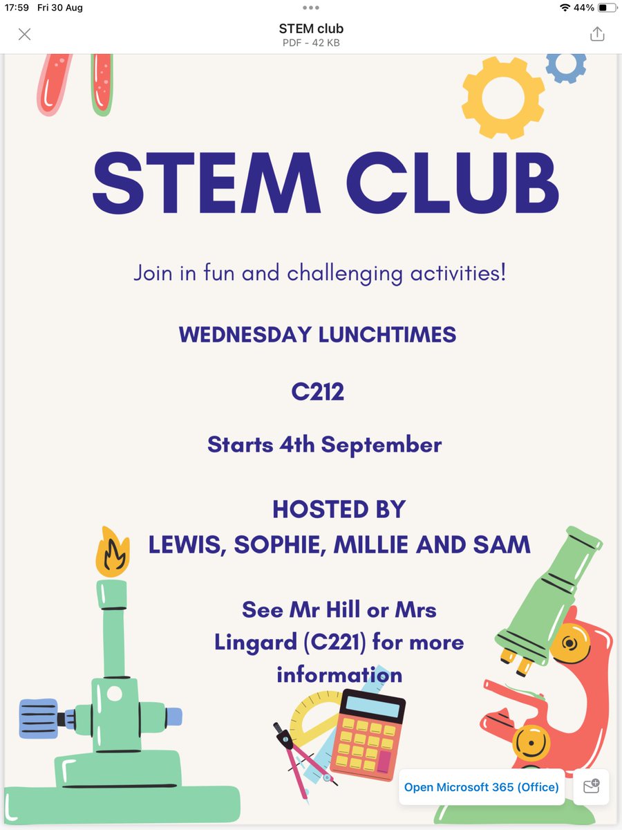 LHS Science tweet media