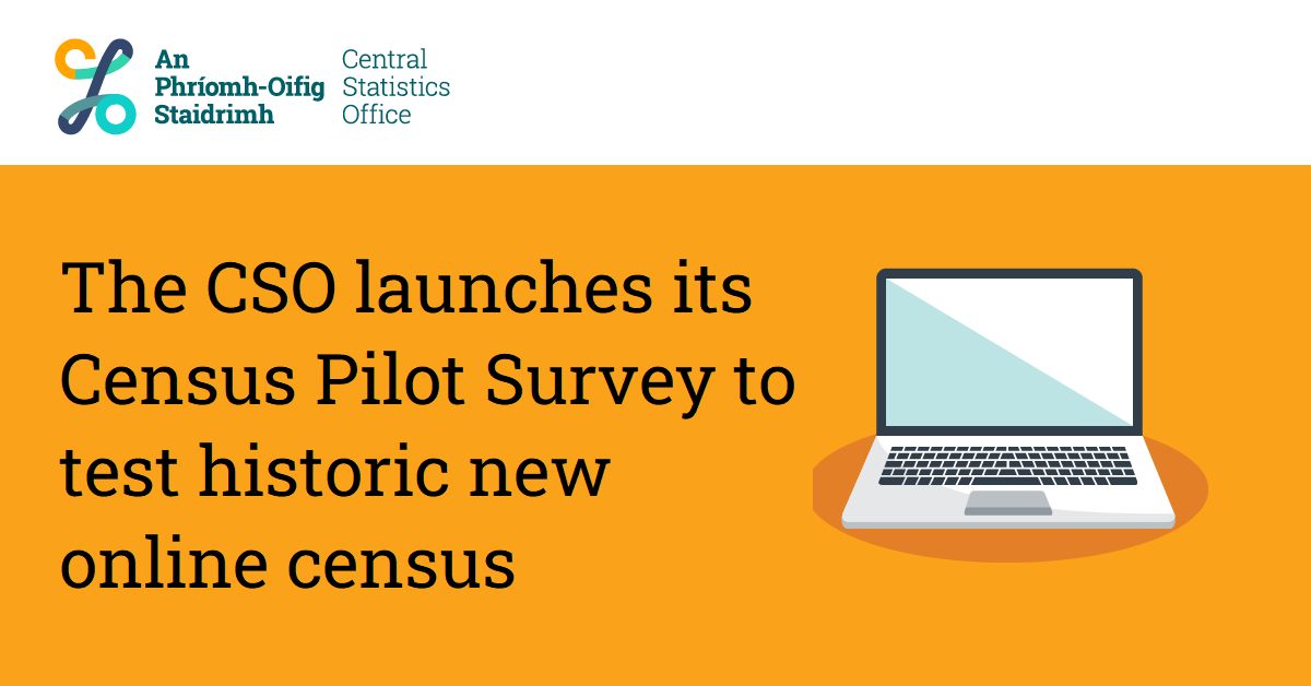 The CSO launches its Census Pilot Survey to test historic new online census

cso.ie/en/csolatestne…

#CSOIreland #Ireland #Census #CensusIreland #Population
