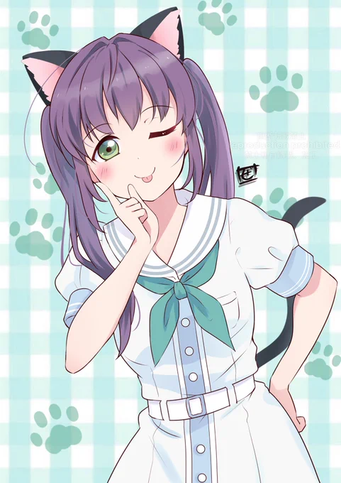 こずにゃん#蓮ノ空美術部 