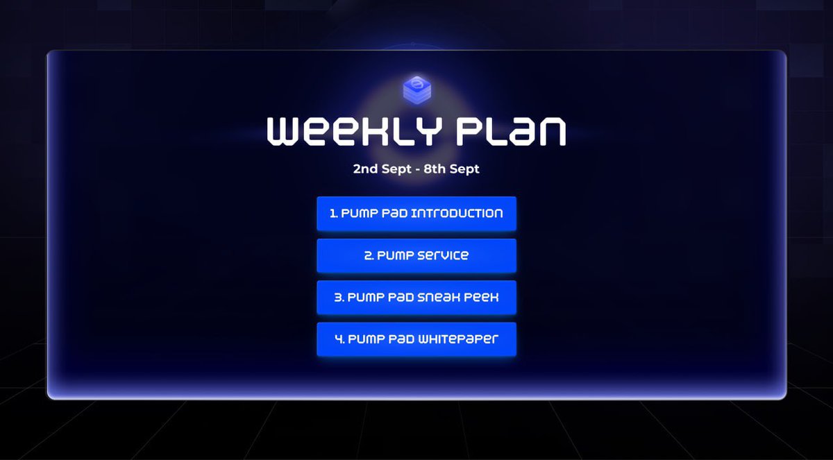 🤖 Monday Greeting DevHub AI Community,

What can you expect for this week? Well, we have so many things to share with you in terms of our top tier products: Pump Pad.

Quick intro: Pump Pad is an all-in-one solution for builders, Degens and meme lords looking to launch their