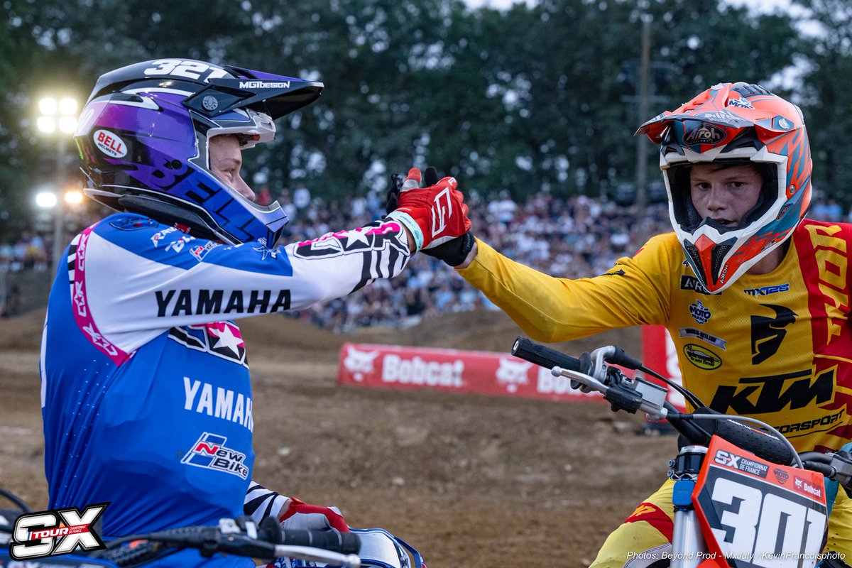 ffmoto's tweet photo. #SXTour - Championnat de France #Supercross 2024
Saint-Georges-de-Montaigu-85 (6/10) : #GregAranda - SX1 & #MaximeDesprey - SX2 intouchables !
➡️https://t.co/4qtgaCaJ8H
#ffmoto https://t.co/INwYQIxW2W