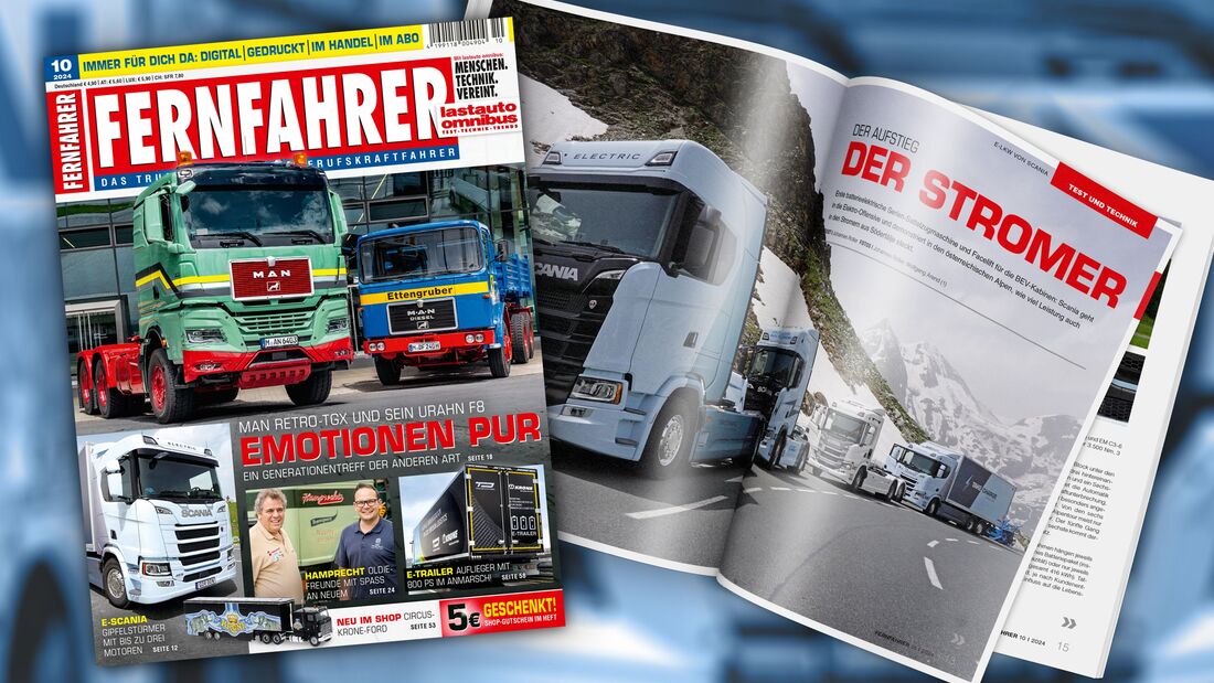 Ausgabe 10/2024: Neuer FERNFAHRER erscheint dlvr.it/TChp95