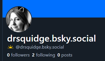 DrSquidge's tweet photo. So, I've done the thing. Feel free to say hello over in the sky place! https://t.co/PscAjOc0TE