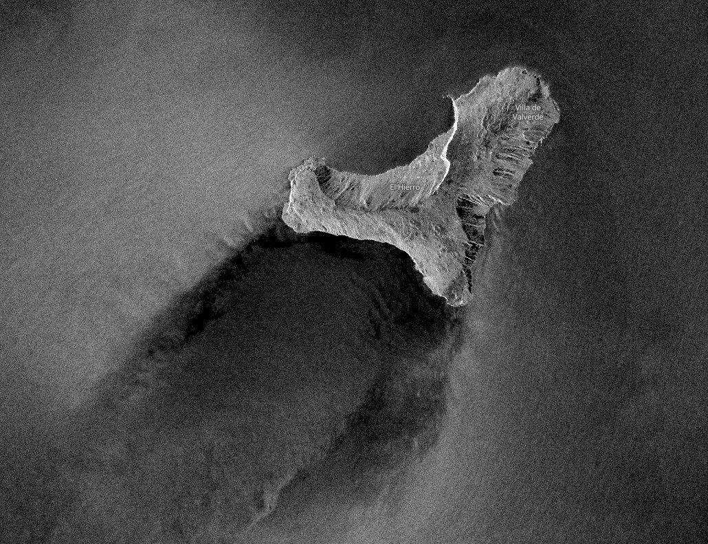 Island vs. wind.
Sentinel-1, 29 August 2024.