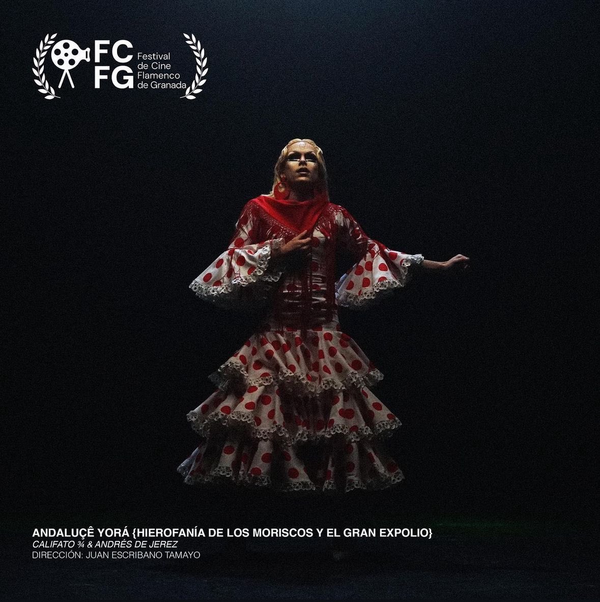 califato_3x4's tweet image. 🌹¡GRANÁ!🌹Andaluçê Yorá está dentro de la selección oficial del #festivaldecineflamenco de Granada organizado por @plateria1949 
Muy contentos de formar parte de esta selección en su primera edición.

#êcclabôdelibertá #29F
