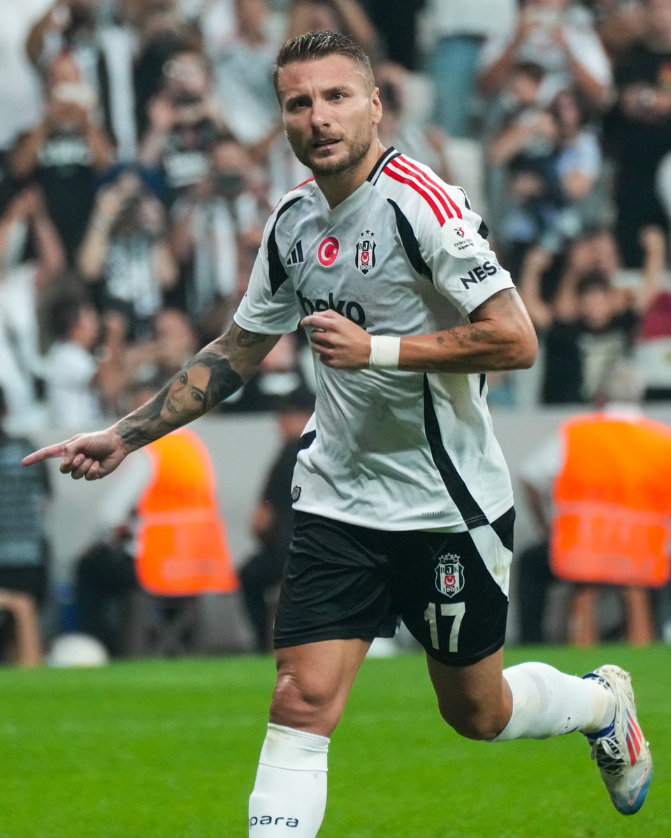 Immobile's record for Beşiktaş 🤤

⚽️ 7 goals in 6 games 

#UEL