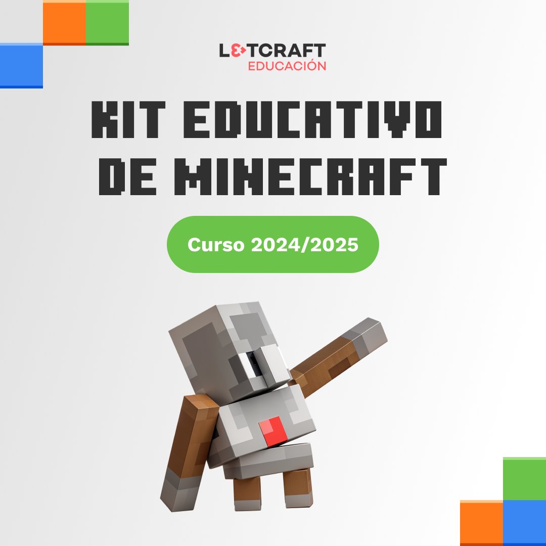 ✨¡Nuevo curso, nuevo KIT! ✨

Ya puedes acceder al kit educativo de #MinecraftEducation que hemos creado para todos los docentes 😊

📚 portalderecursos.my.canva.site/kit-educativo-…

Os deseamos un feliz curso y mucha suerte 👏🏼