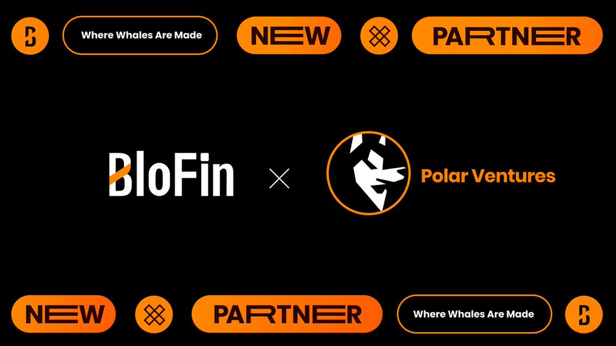 Polar Ventures (@polarventures_) on Twitter photo We’re thrilled to announce our new strategic partnership with <a href="/BloFin_Official/">BloFin Exchange</a>, a leading cryptocurrency exchange with a staggering daily trading volume of $14B! 💰
Join the Polar Ventures team on BloFin and enjoy exclusive tournaments, giveaways, and much more.
Sign up We’re thrilled to announce our new strategic partnership with <a href="/BloFin_Official/">BloFin Exchange</a>, a leading cryptocurrency exchange with a staggering daily trading volume of $14B! 💰
Join the Polar Ventures team on BloFin and enjoy exclusive tournaments, giveaways, and much more.
Sign up