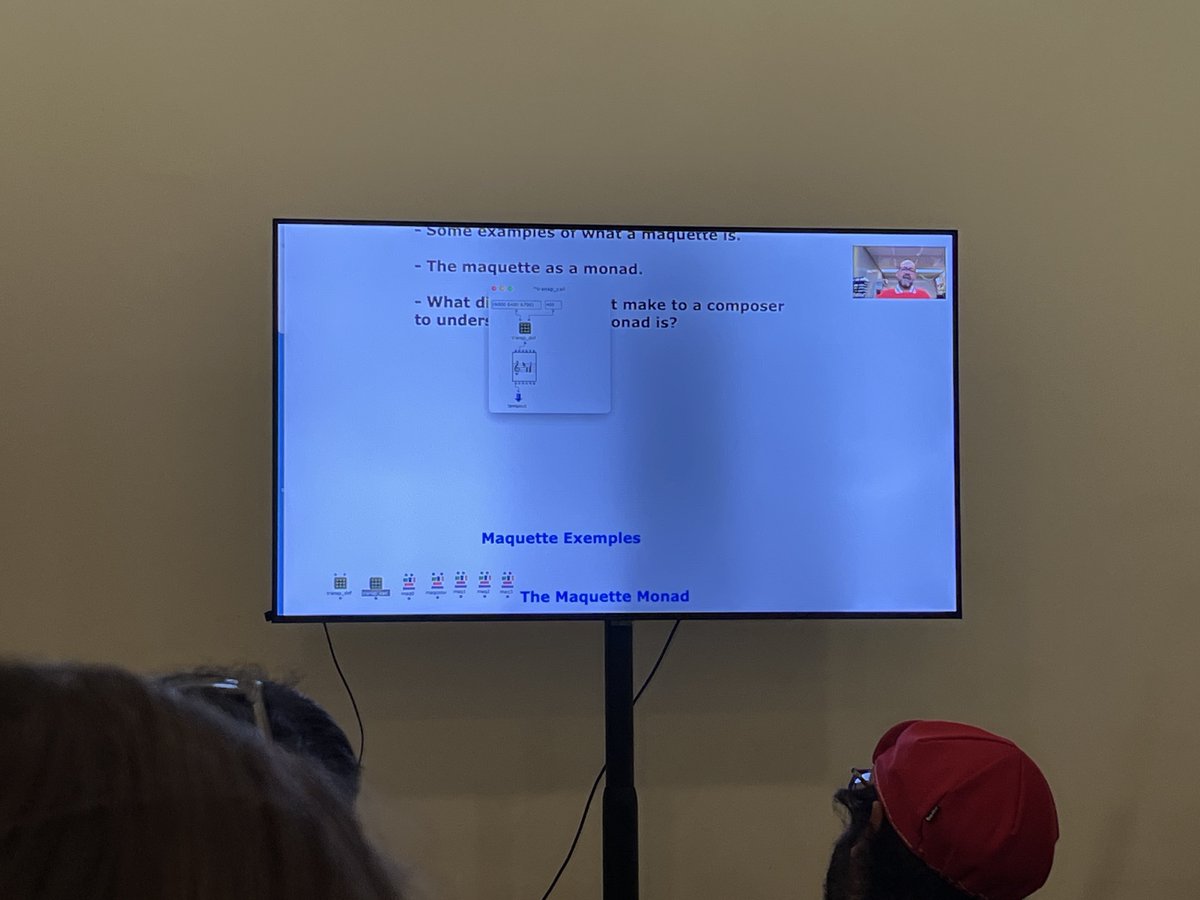 Carlos Agon remote-presents the Maquette Monad at FARM 2024!