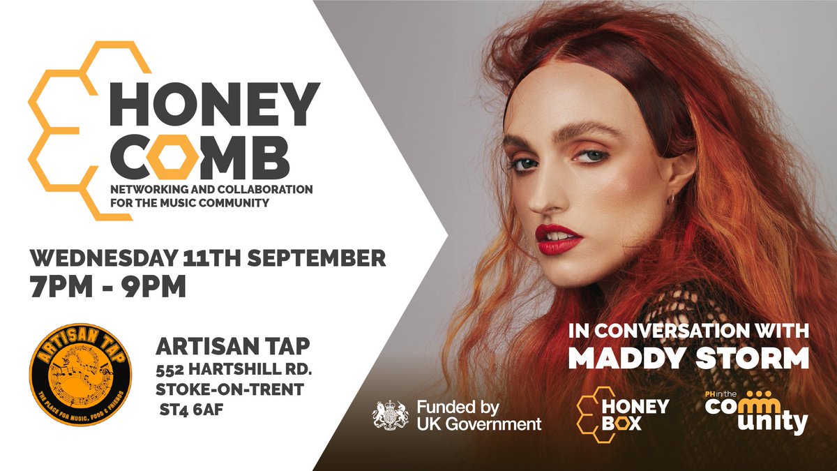 The Honey Box Hive team proudly presents Honey Comb, a new local music event aimed specifically at what you the musicians have asked for; a night just for you guys, to meet and chat, exchange stories and experiences and discuss potential collaborations
 
eventbrite.co.uk/e/1006618752787