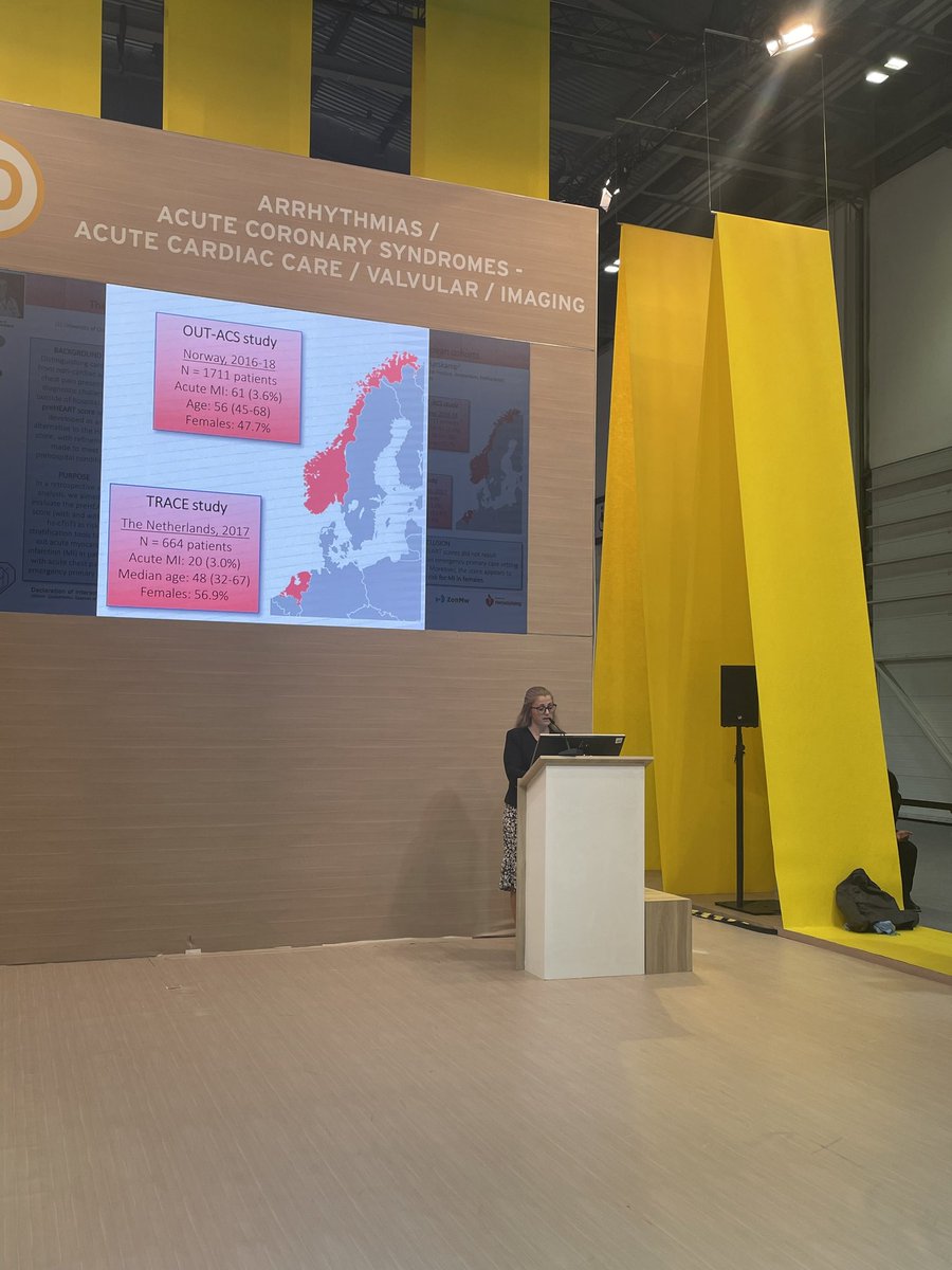 Grateful for all who participated the evening session yesterday! 😅✨

Presenting the performance on the prehospital preHEART score in the OUT-ACS and TRACE🇳🇱 cohorts!

#ESCCongress2024