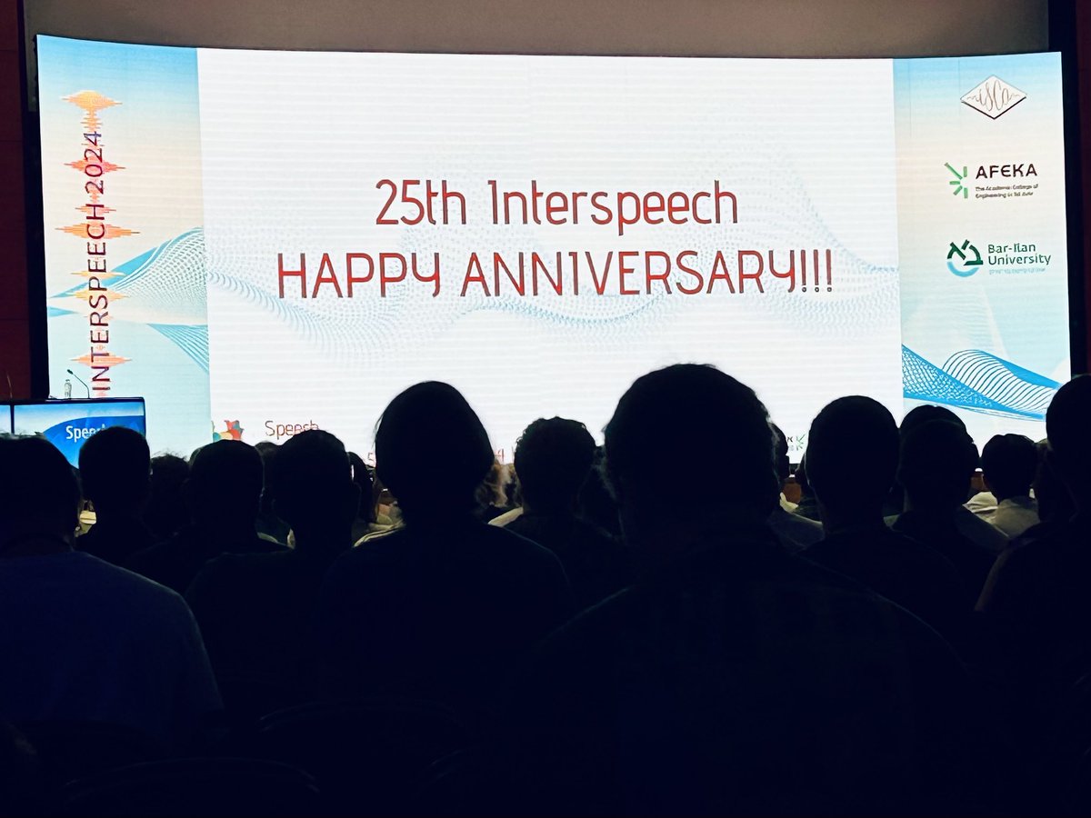 #Interspeech2024 is go! <a href="/ISCAInterspeech/">INTERSPEECH 2025</a>