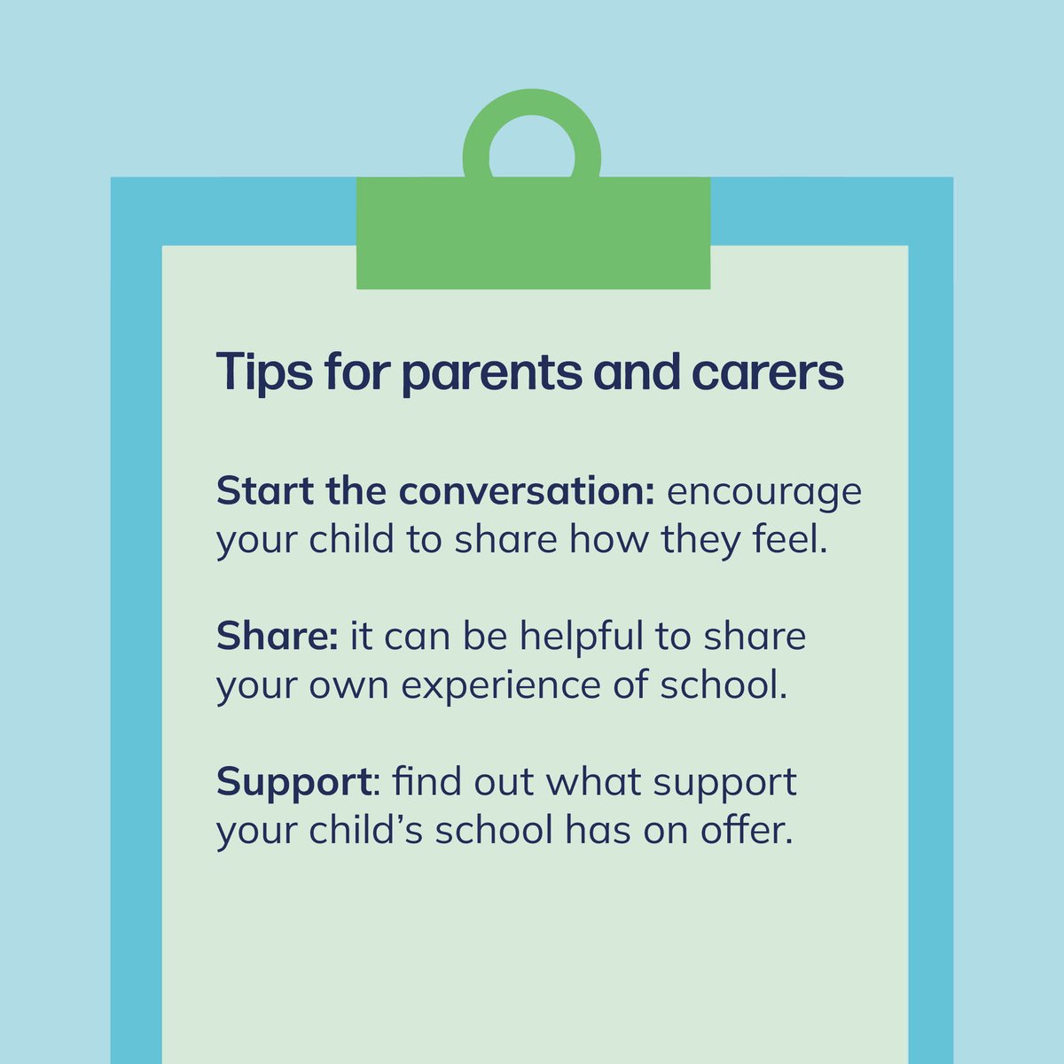 annafreuduk's tweet image. Going back to school can be tough for young people. We have resources to help you help them through it 💙 

Lesson plan and teaching resources:
orlo.uk/646HN 

For education professionals: 
orlo.uk/ZbB9Z 

For parents and carers:
orlo.uk/RV9r2