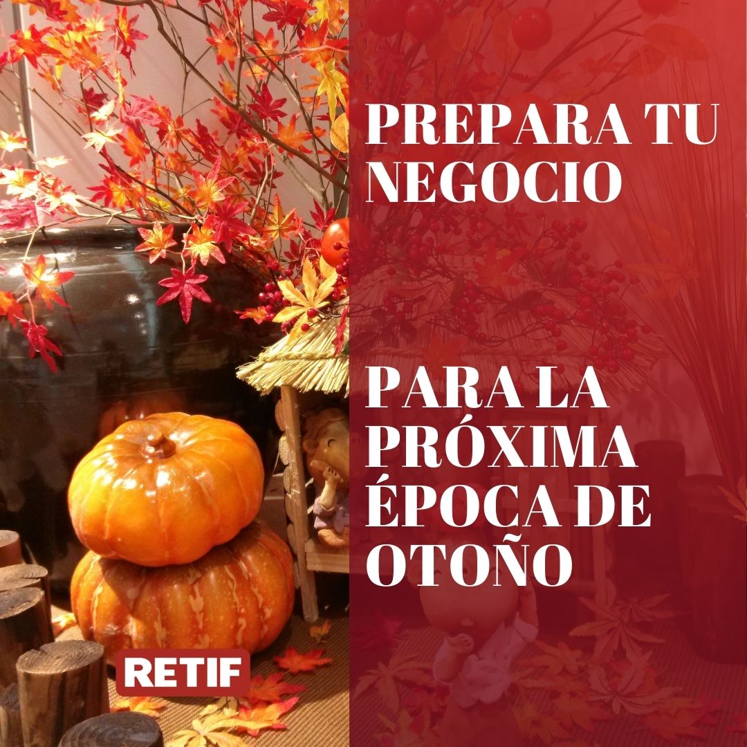 🍂 Actualiza tu tienda para el otoño y atrae más clientes 🍁 

En Retif, tenemos todo lo que necesitas para que tu negocio destaque esta temporada. 

¡Prepárate para un otoño exitoso! 🌟

#Retif #Otoño #Negocio #Retail